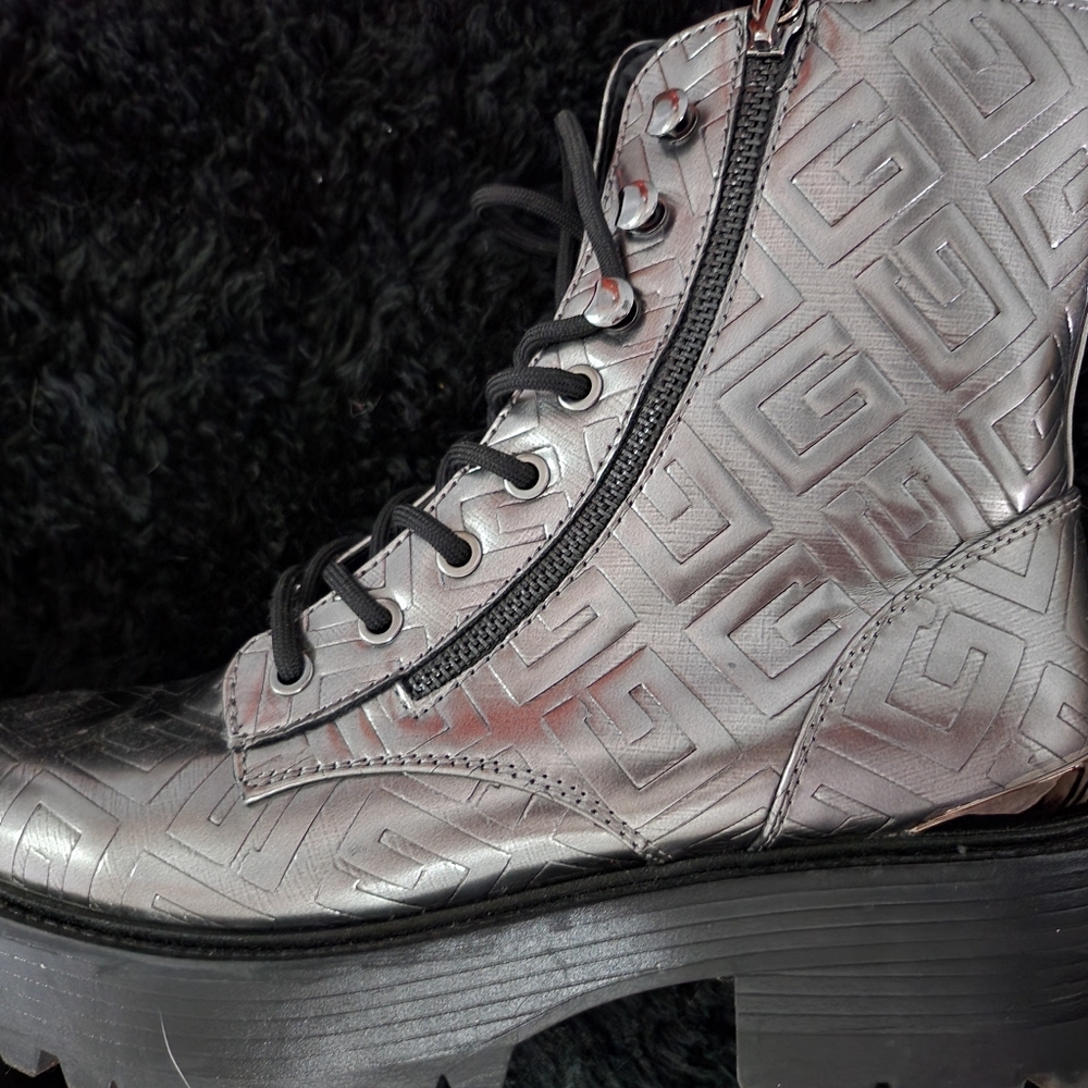 Guess Silver Shoes, like new